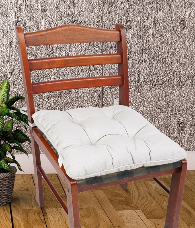 Grey chair best sale seat pads