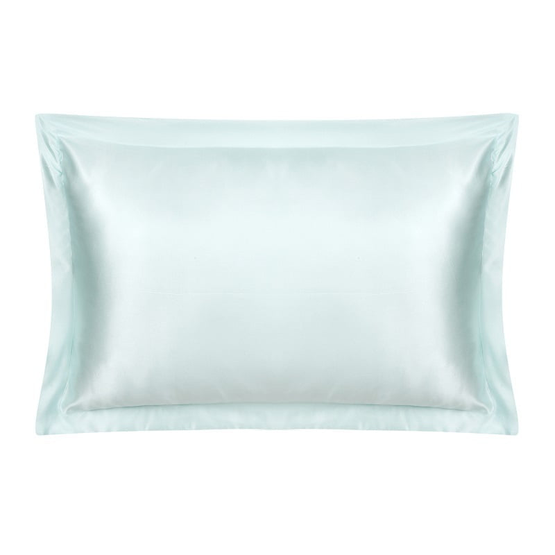 Swaas 100% Mulberry Silk Blue Mist Pillow Cases - Set of 2