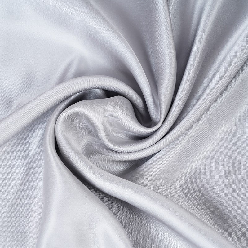 Swaas 100% Mulberry Silk Silver Pillow Cases - Set of 2