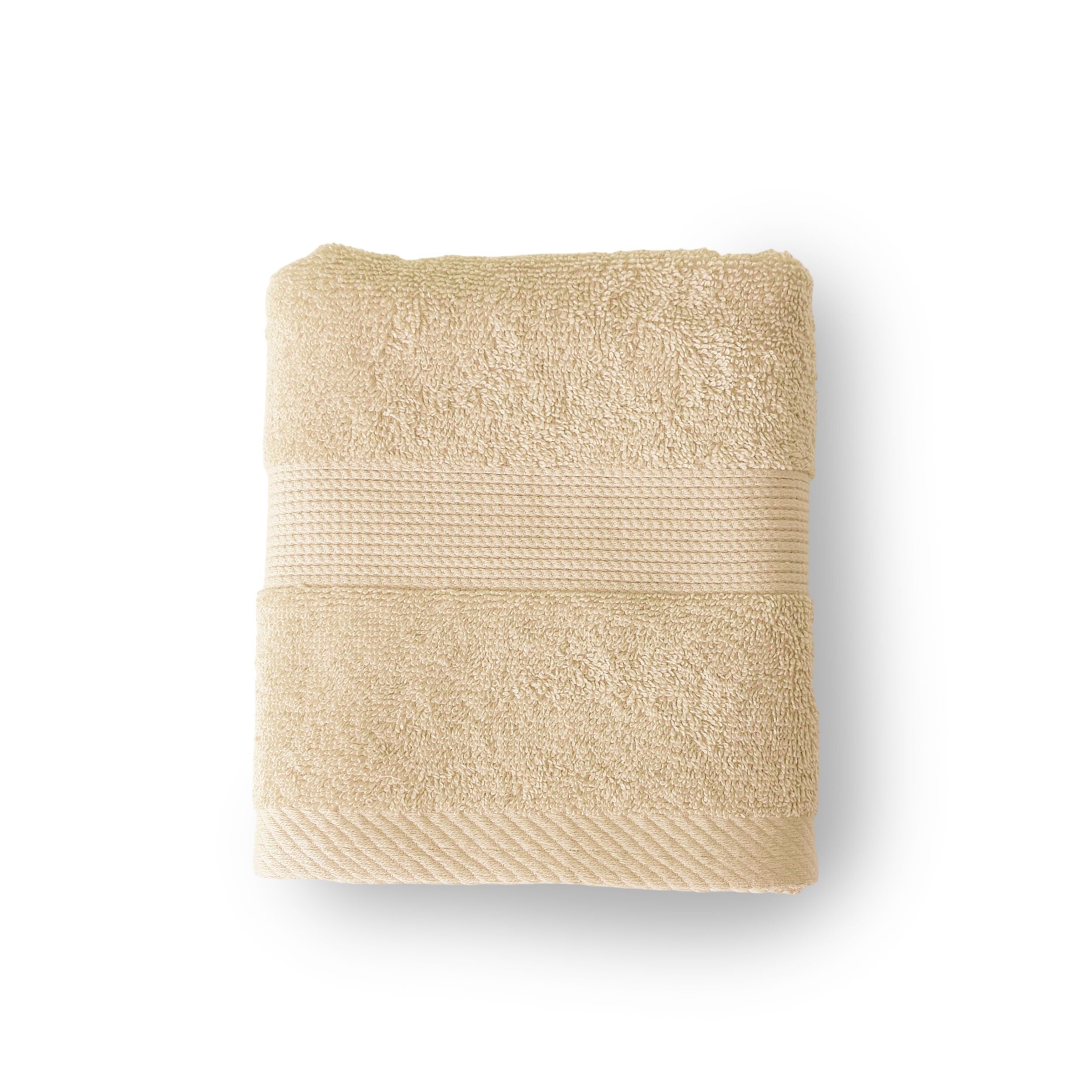 100% Cotton Terry Hand Towel - Pebble