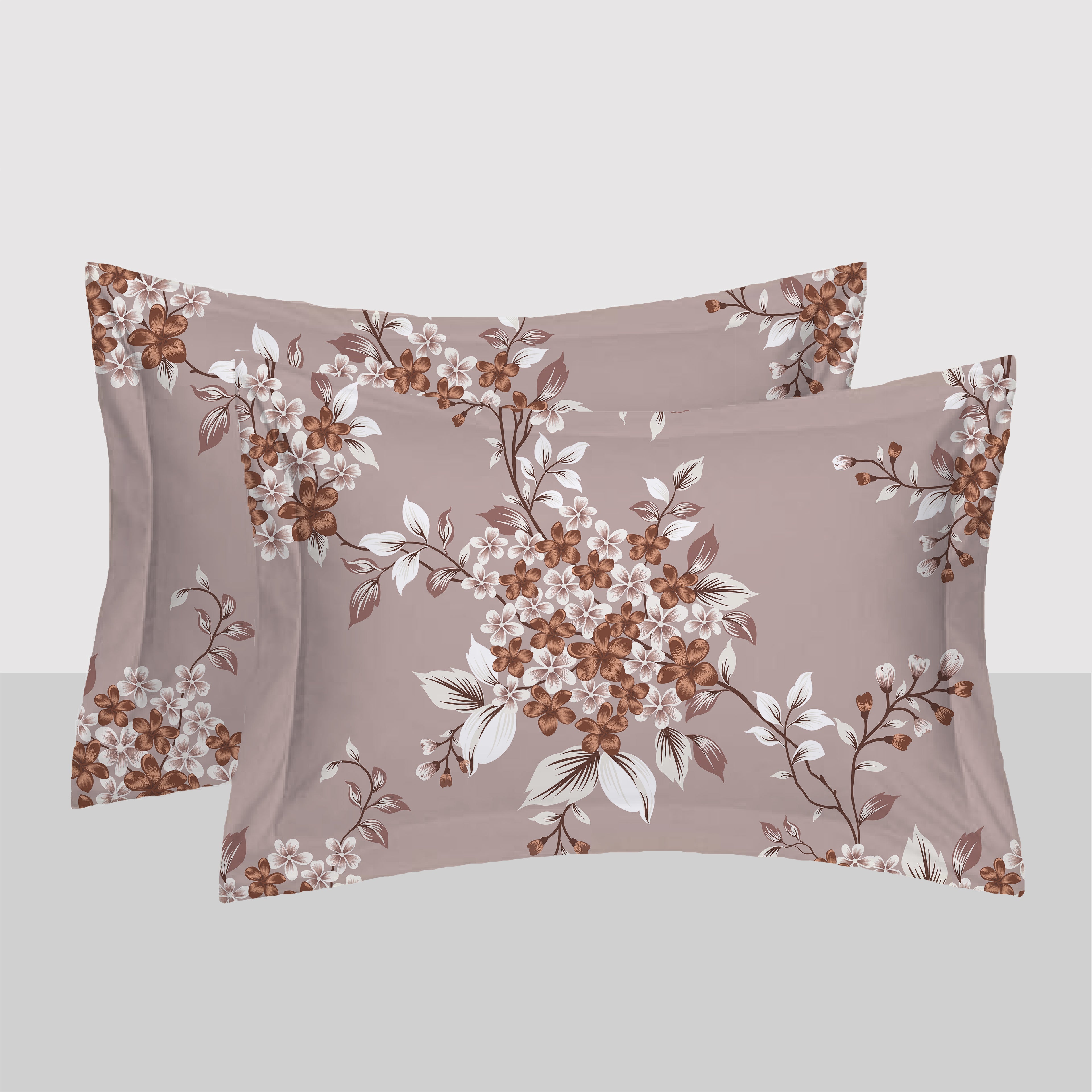 Swaas 100% Pure Cotton Bloom Burst Pillow Covers