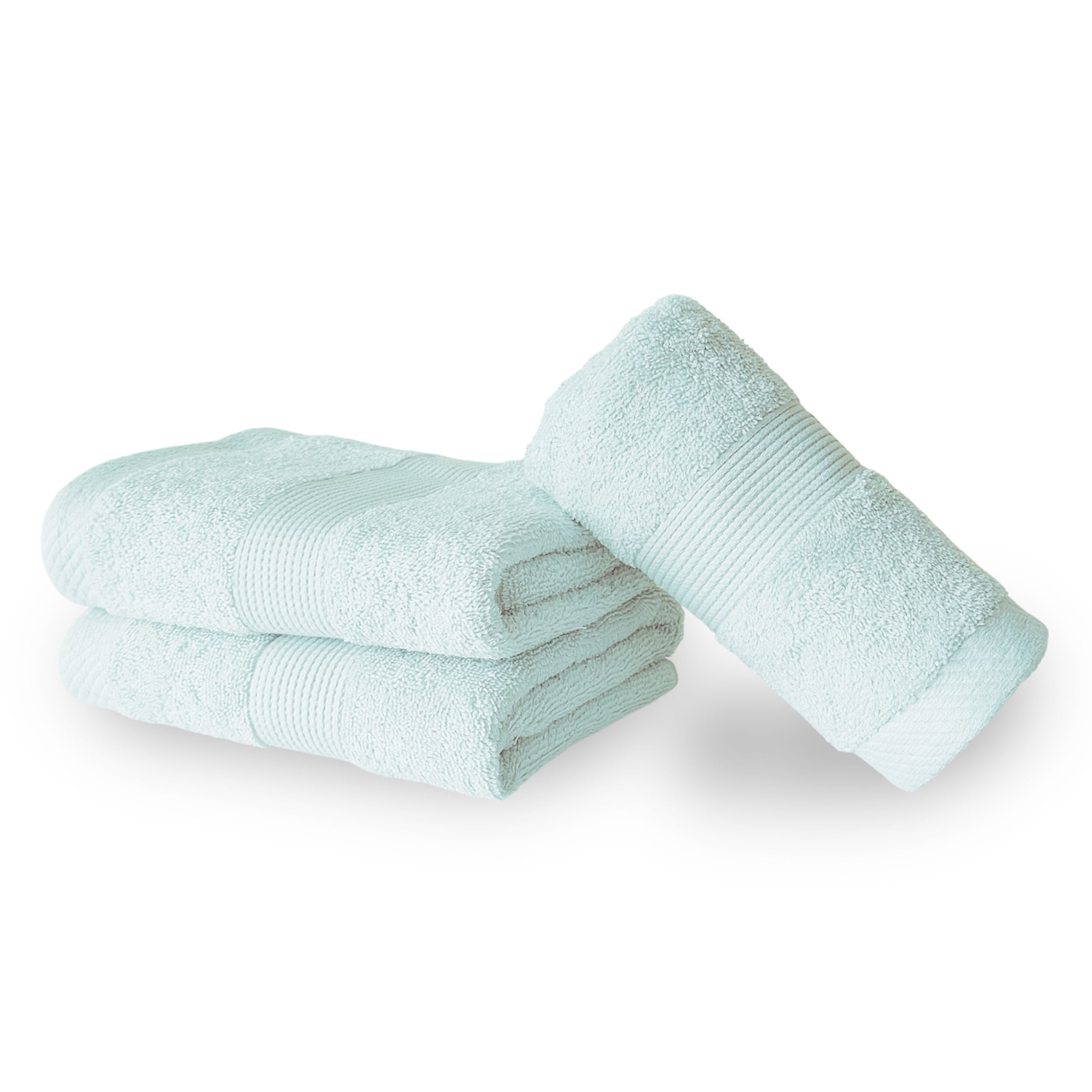 100% Cotton Terry Hand Towel - Blue