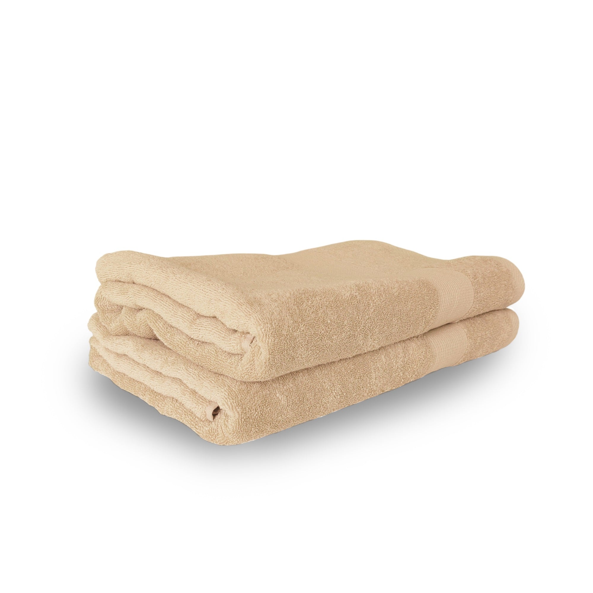 100% Cotton Terry Bath Sheet - Pebble