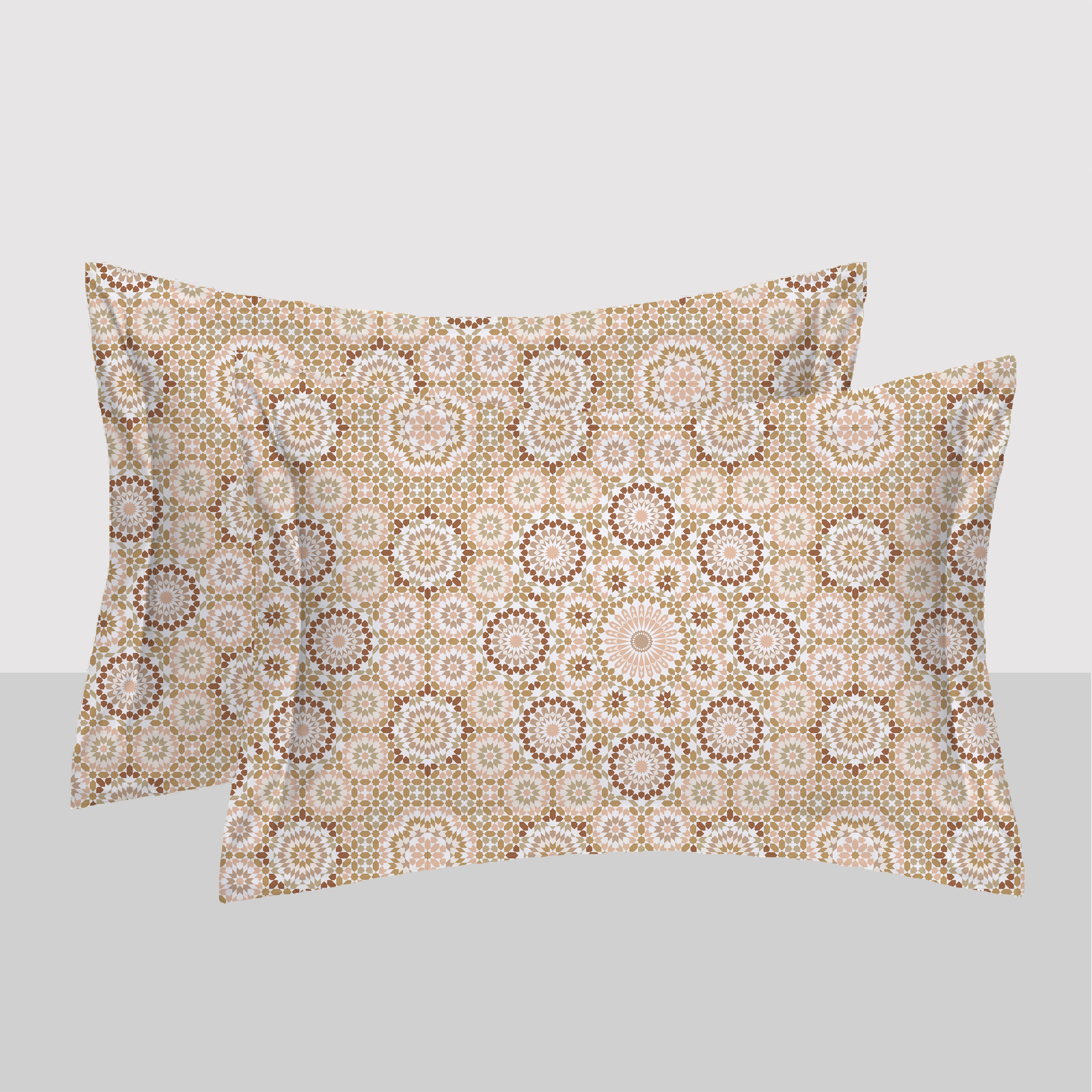 Swaas 100% Pure Cotton Circular Serenade Pillow Covers