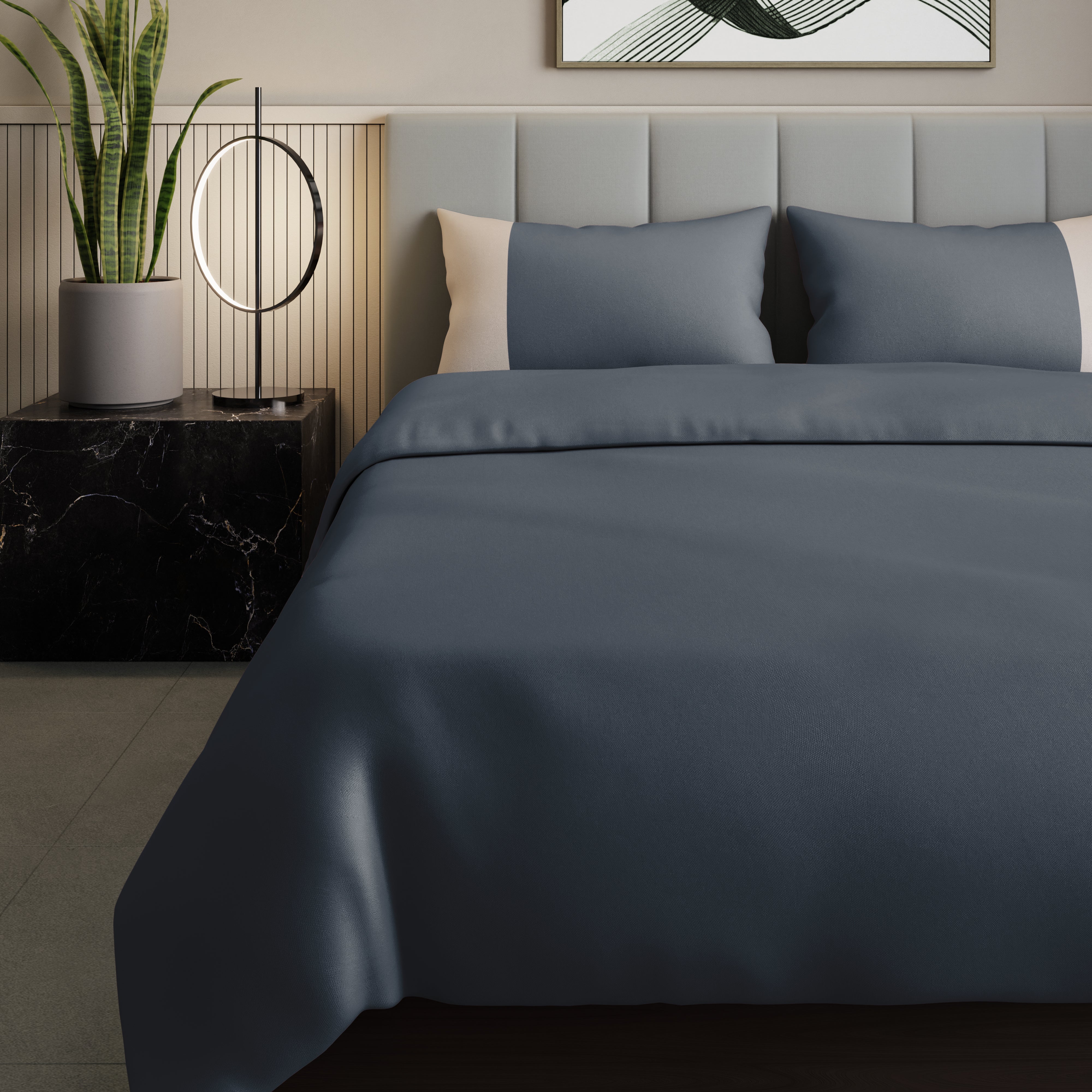 300 TC 100% Cotton - Turbulence Bedsheet Set