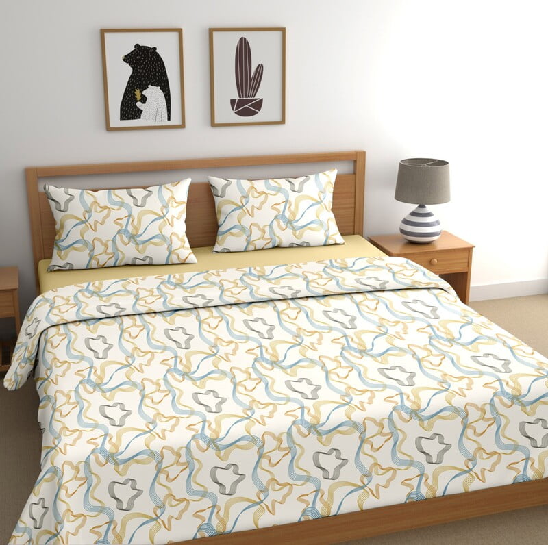 Pure Cotton Circle Stripes Pillow Covers