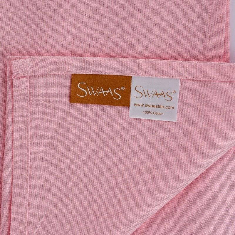 Solid Dyed Napkin - Orchid Pink - Set of 6, Pure Cotton