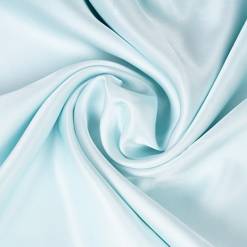 Swaas 100% Mulberry Silk Blue Mist Pillow Cases - Set of 2