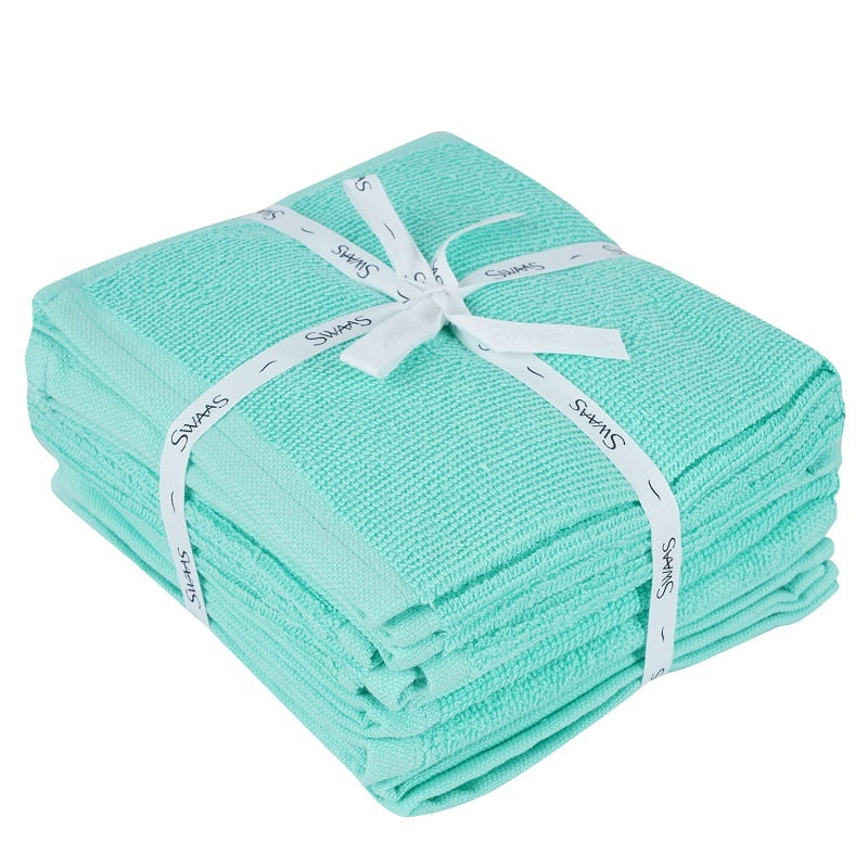 100% Cotton Terry Dish Cloth - Cloud Burst - Set of 8