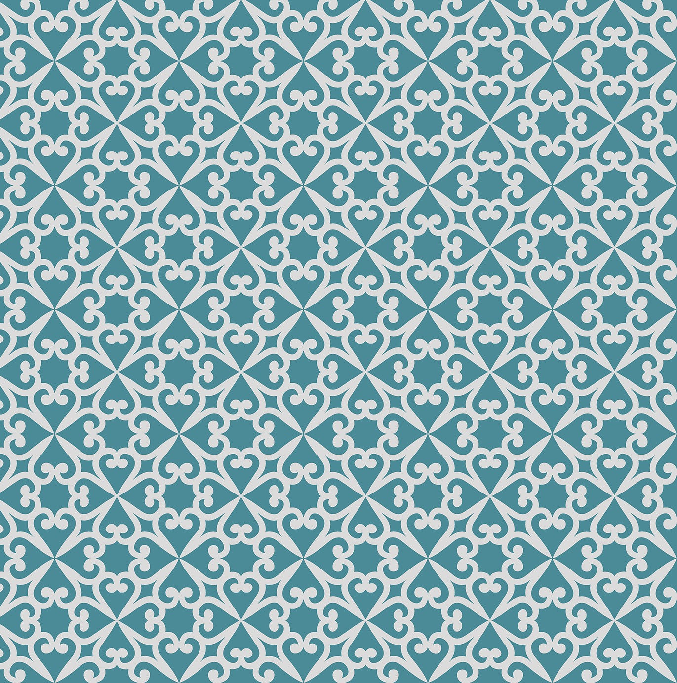 200 TC 100% Pure Cotton Floraline Dynamics Blue Bedsheet Set