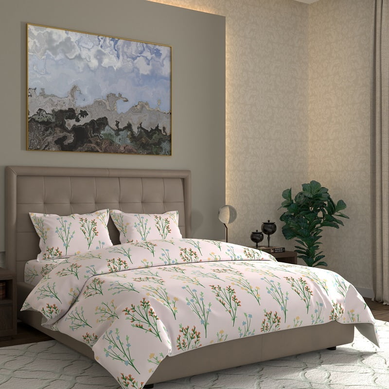 Cotton Amelia Bedsheet Set- 100% Pure Cotton