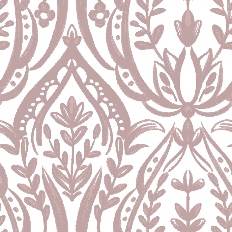 Swaas Cotton Eucalyptus Danica Pale Mauve Bedsheet Set