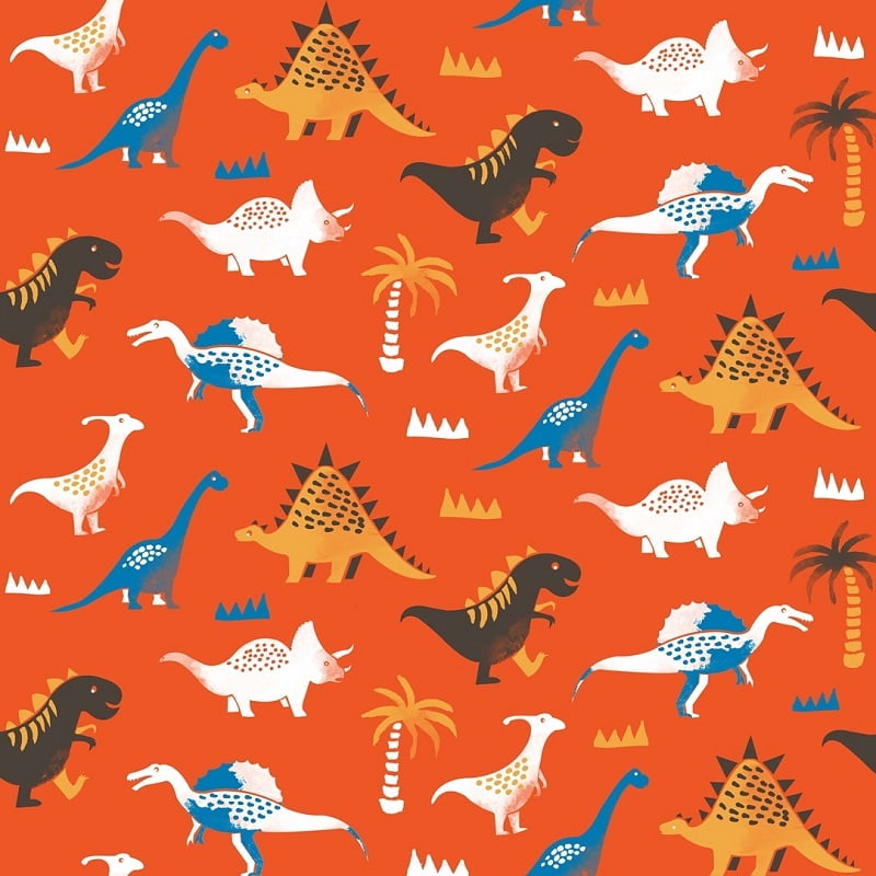 Swaas Jurassic Park 100% Pure Cotton Antimicrobial Kids Bedsheet Set