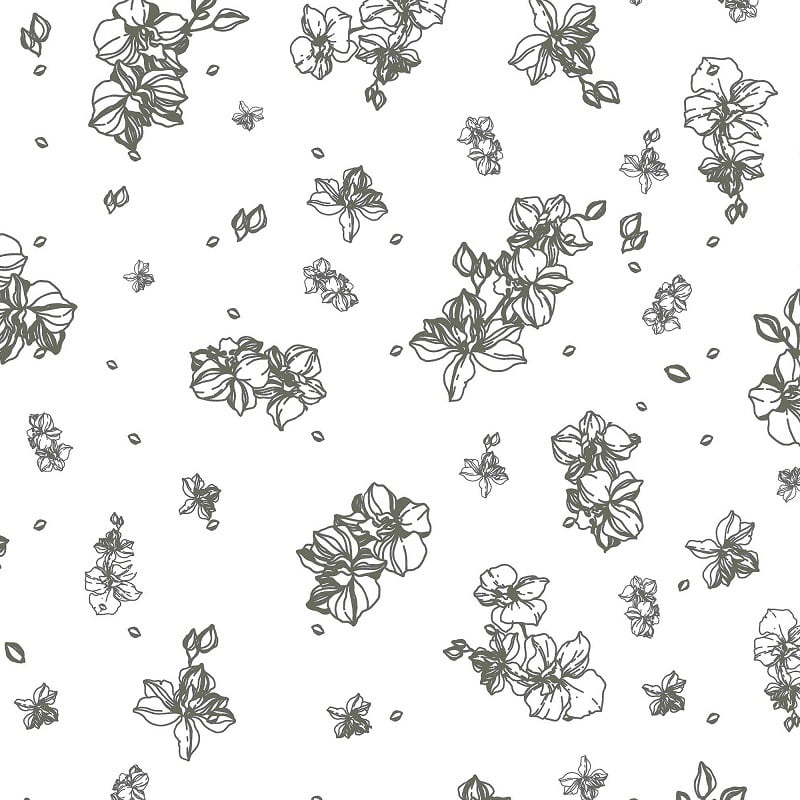 Antimicrobial 100% Pure Cotton Linear Floral Bedsheet Set