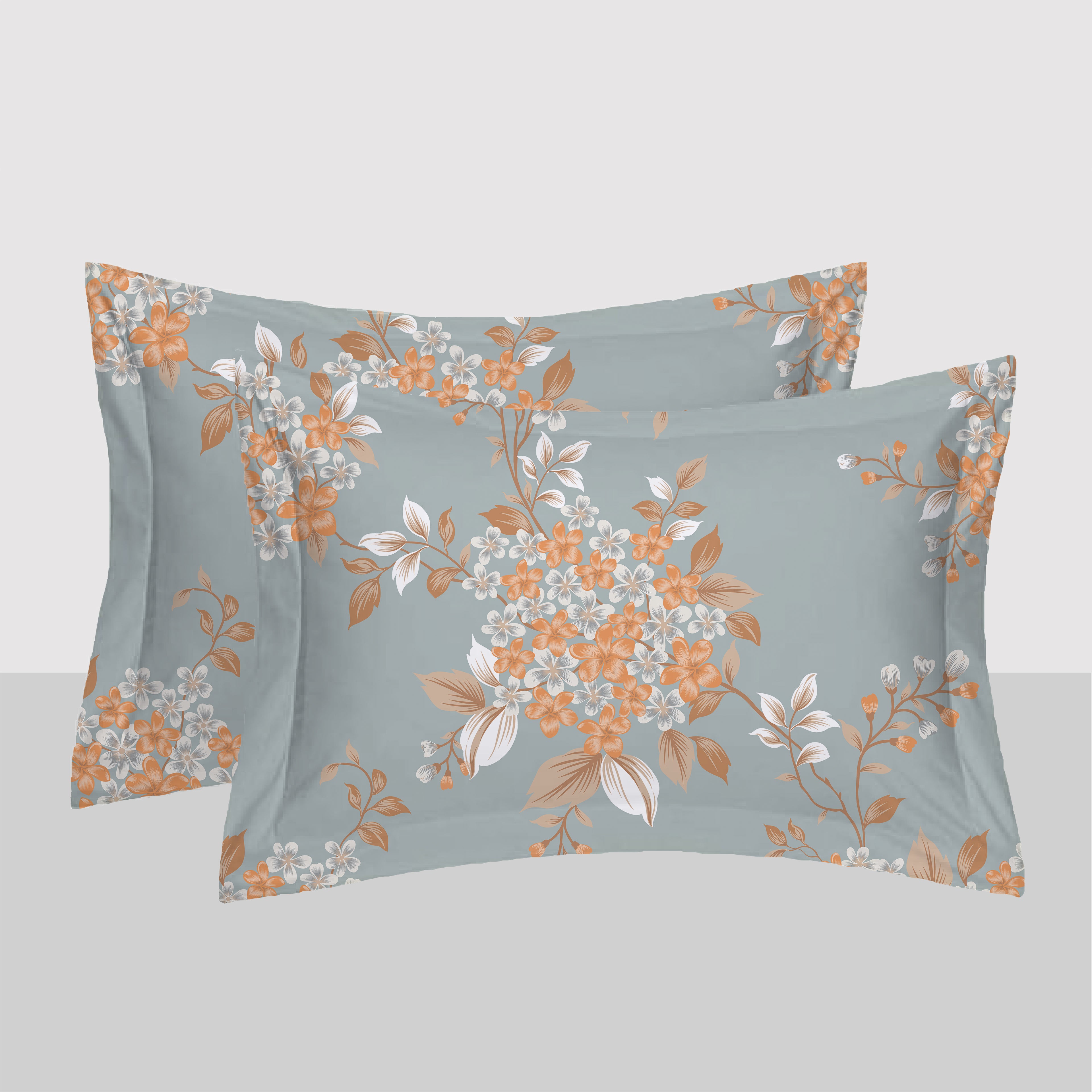 Swaas 100% Pure Cotton Bloom Burst Pillow Covers