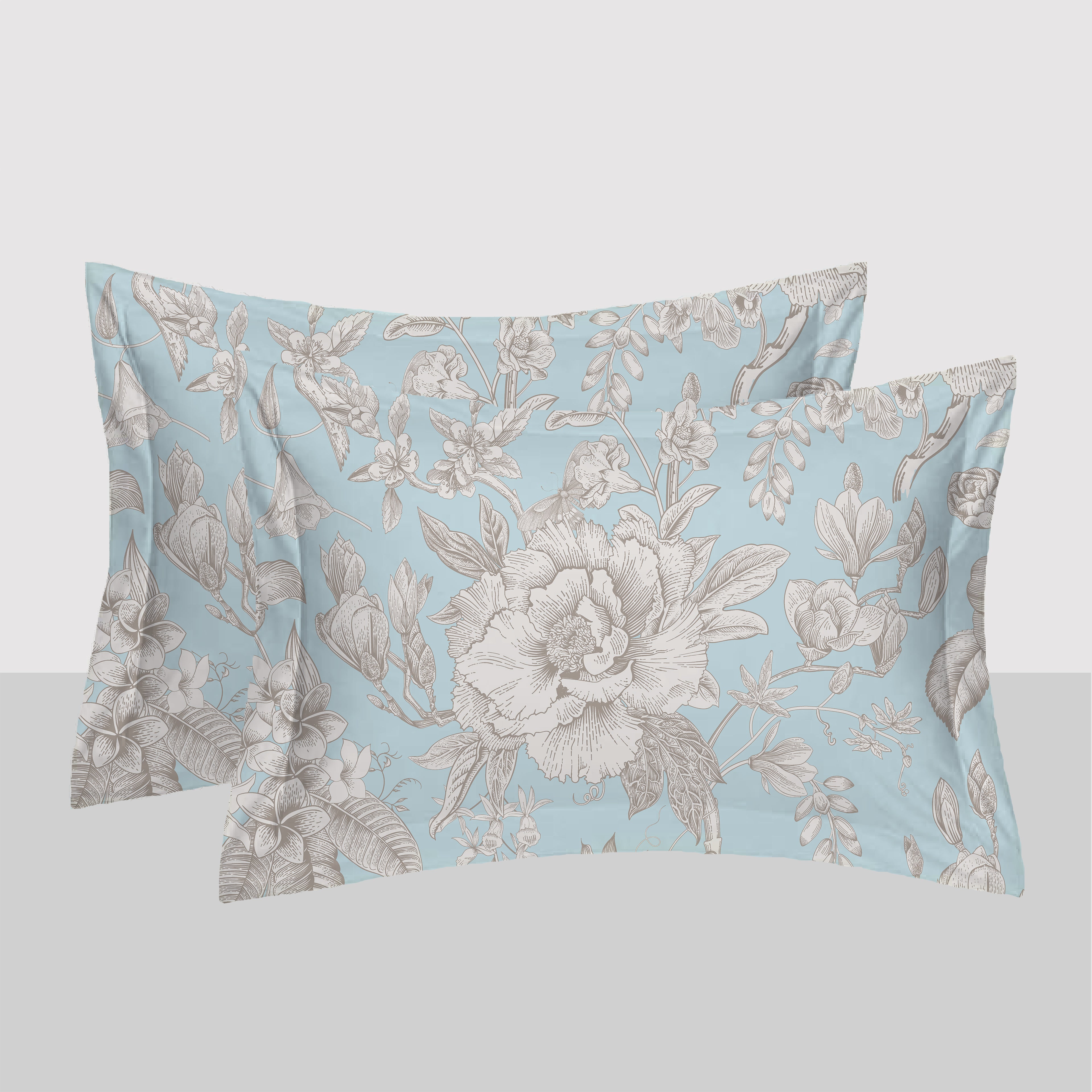 Swaas 100% Pure Cotton Botanic Bliss Pillow Covers