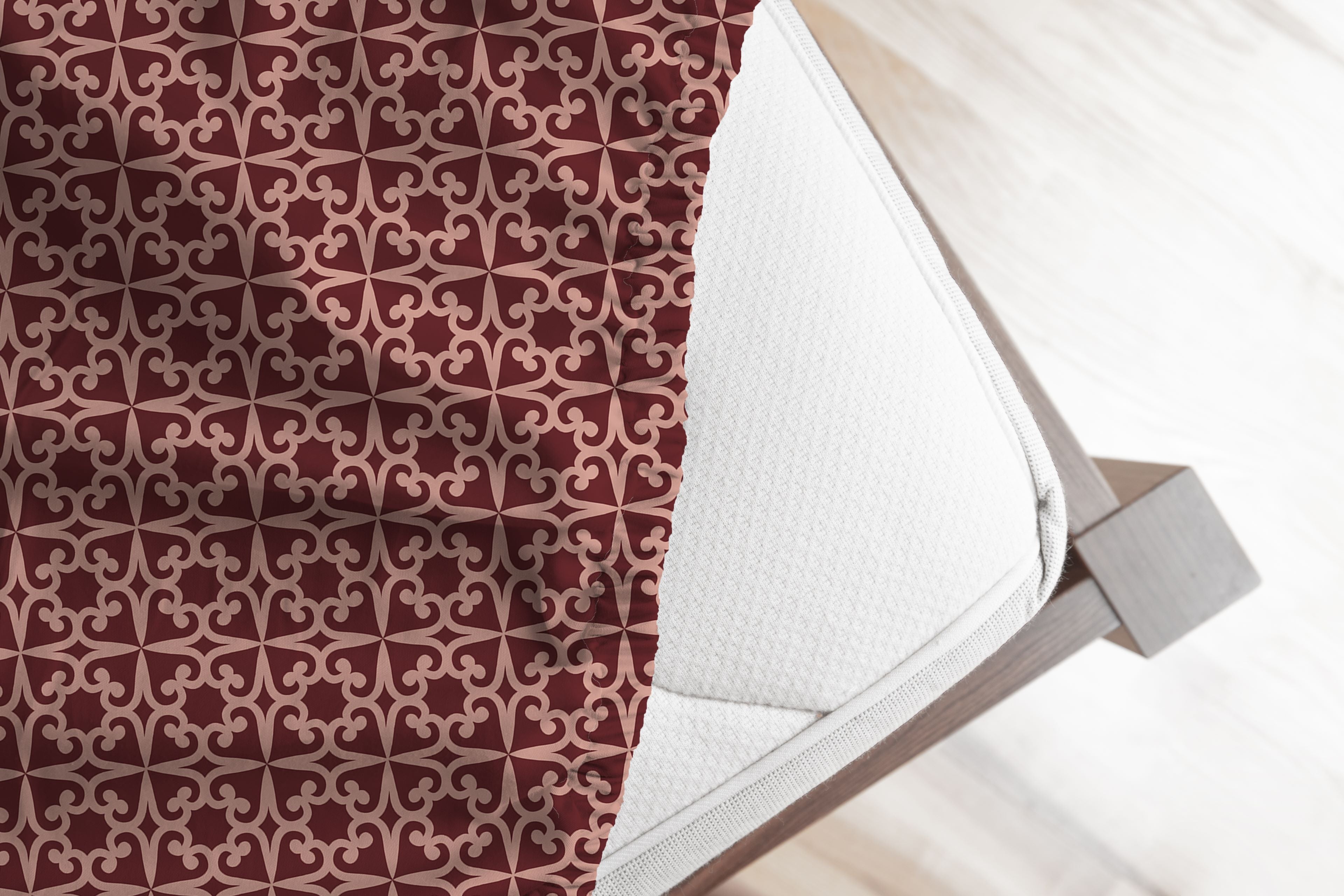 Swaas 100% Pure Cotton Floraline Dynamics 200 TC Fitted Sheet Set