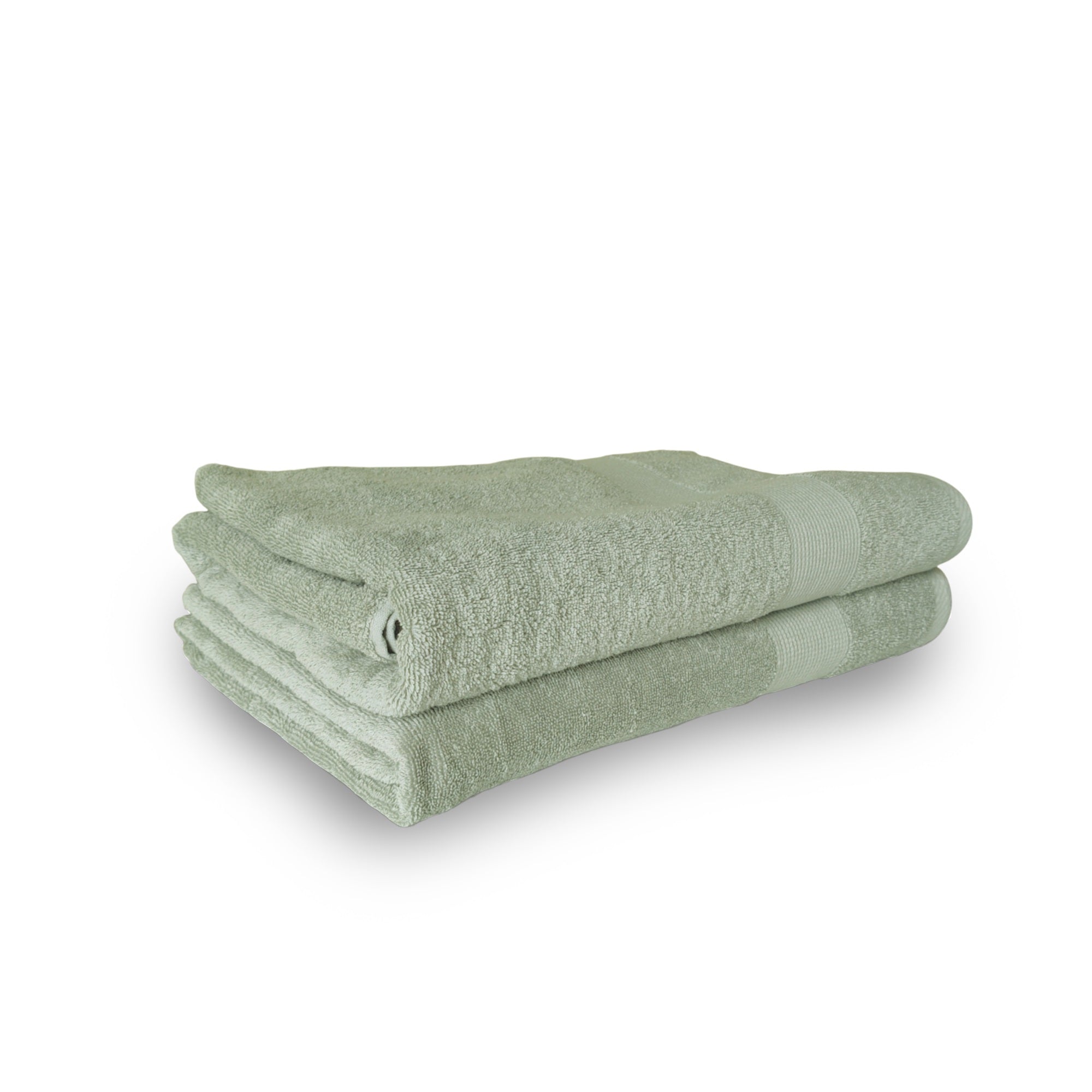 100% Cotton Terry Bath Sheet - Sage
