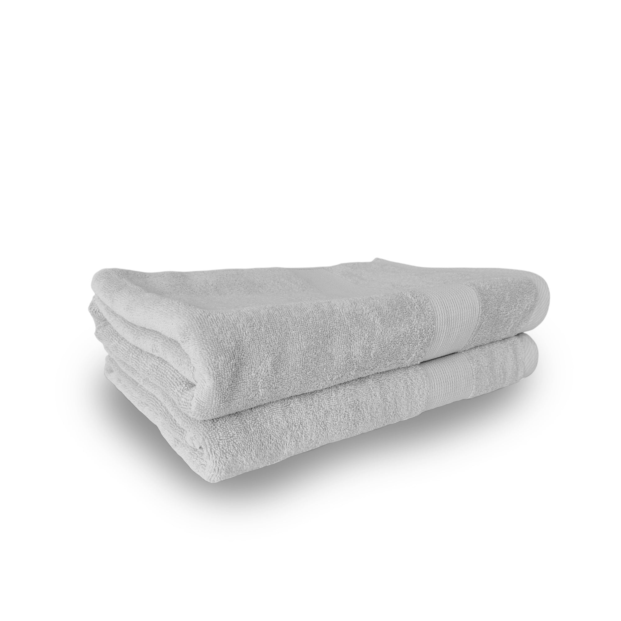 100% Cotton Terry Bath Sheet - Grey