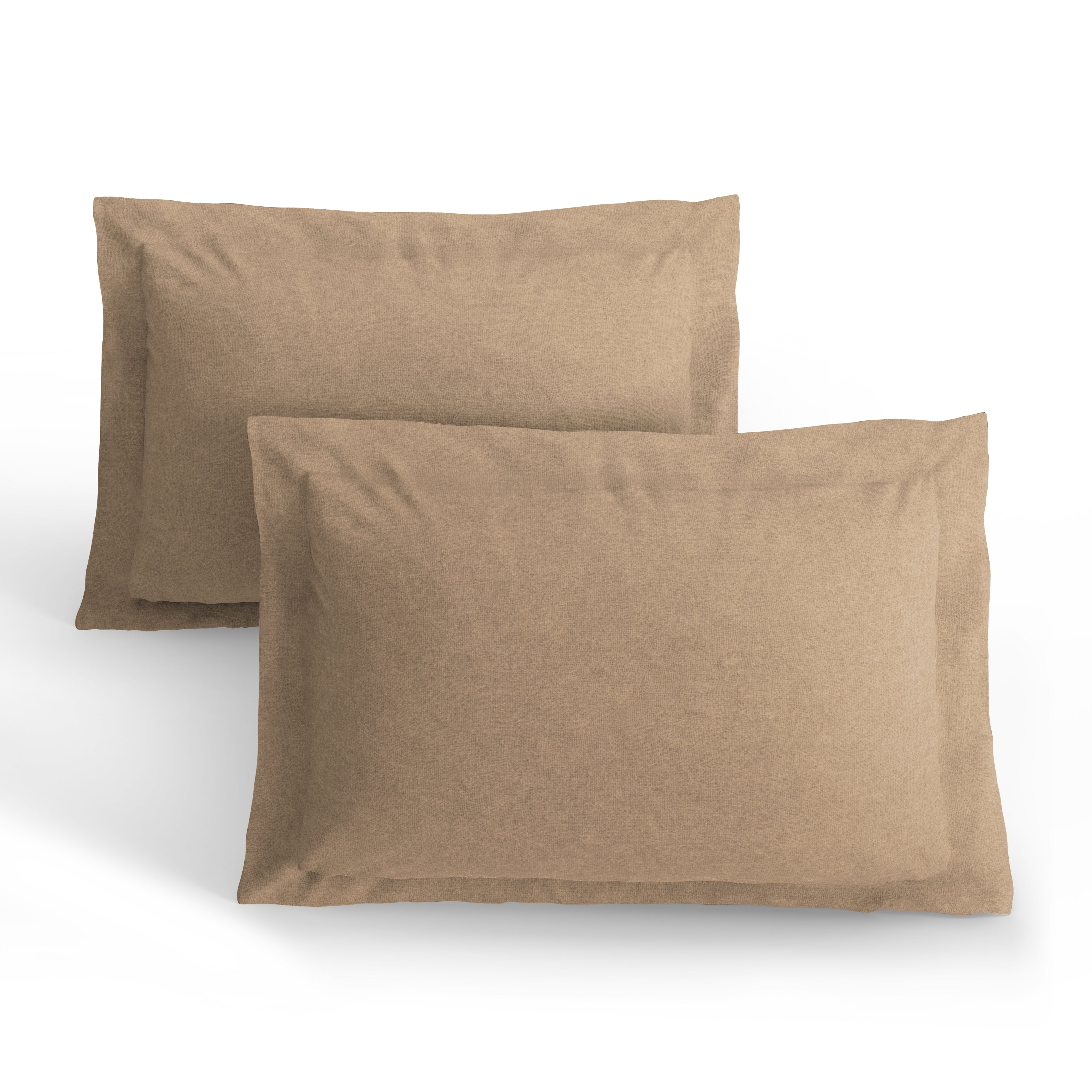 Light Taupe Linen Cotton Bedsheet Set