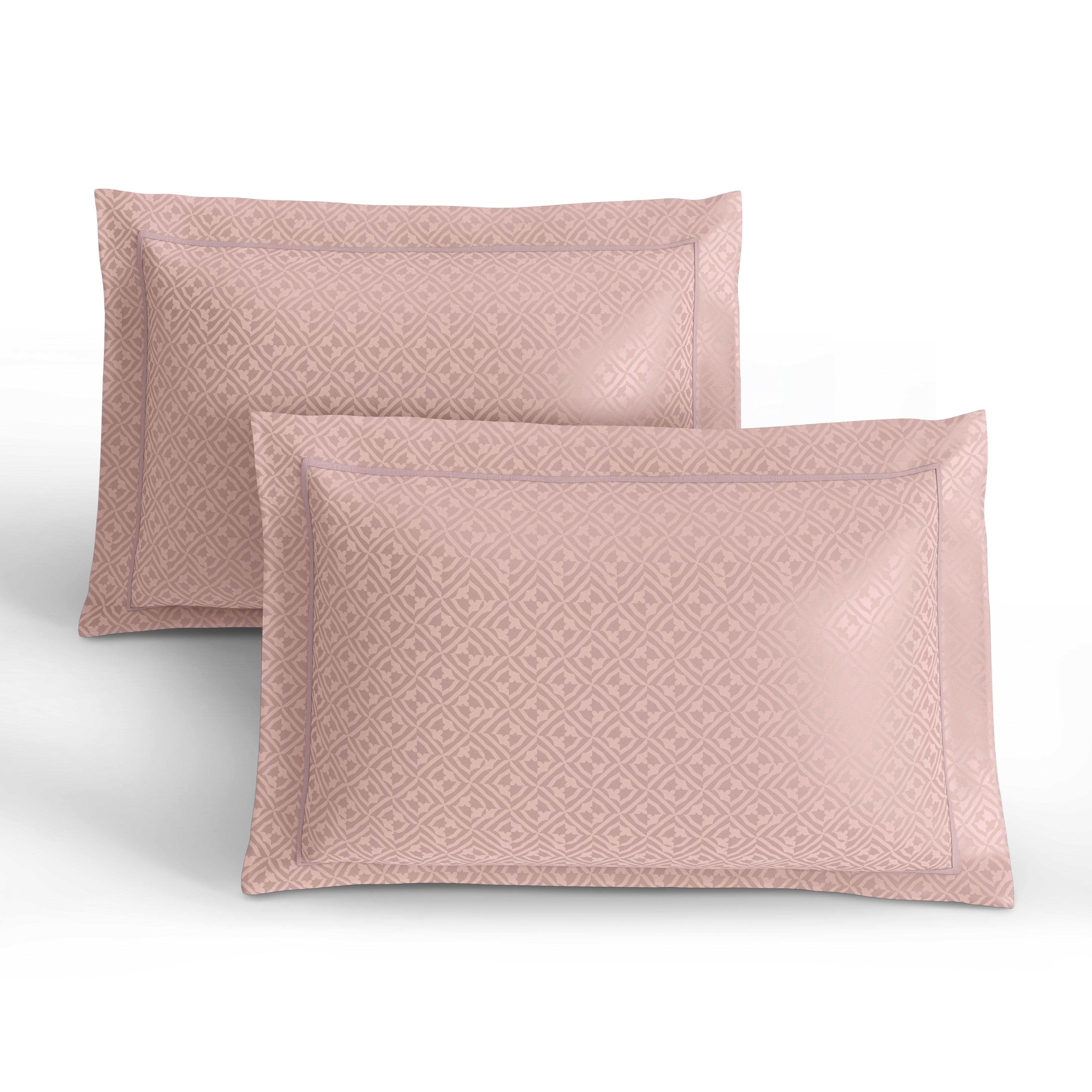 400 TC 100% Cotton Mizo Pink Bedsheet Set