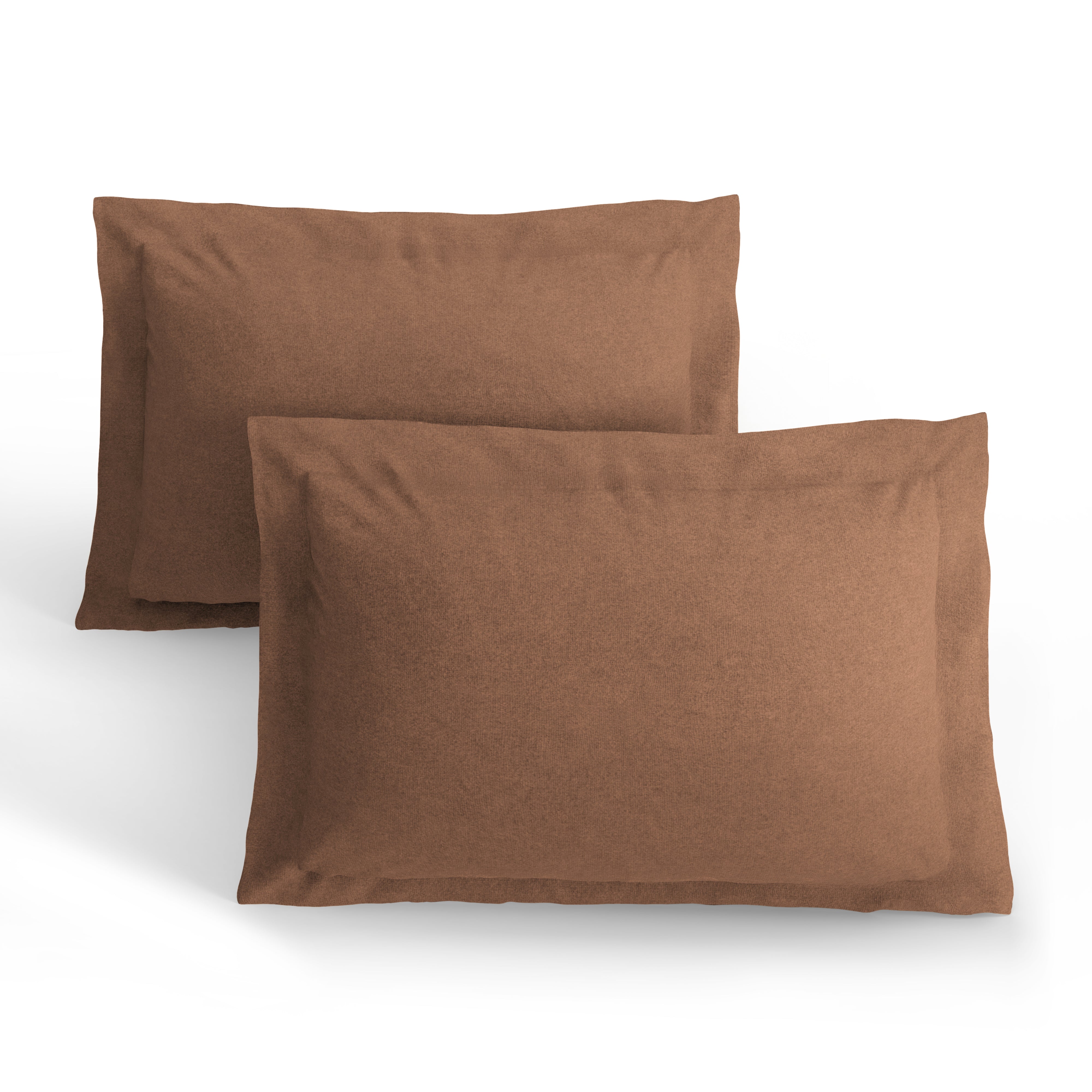 Coca Mocha Linen Cotton Bedsheet Set