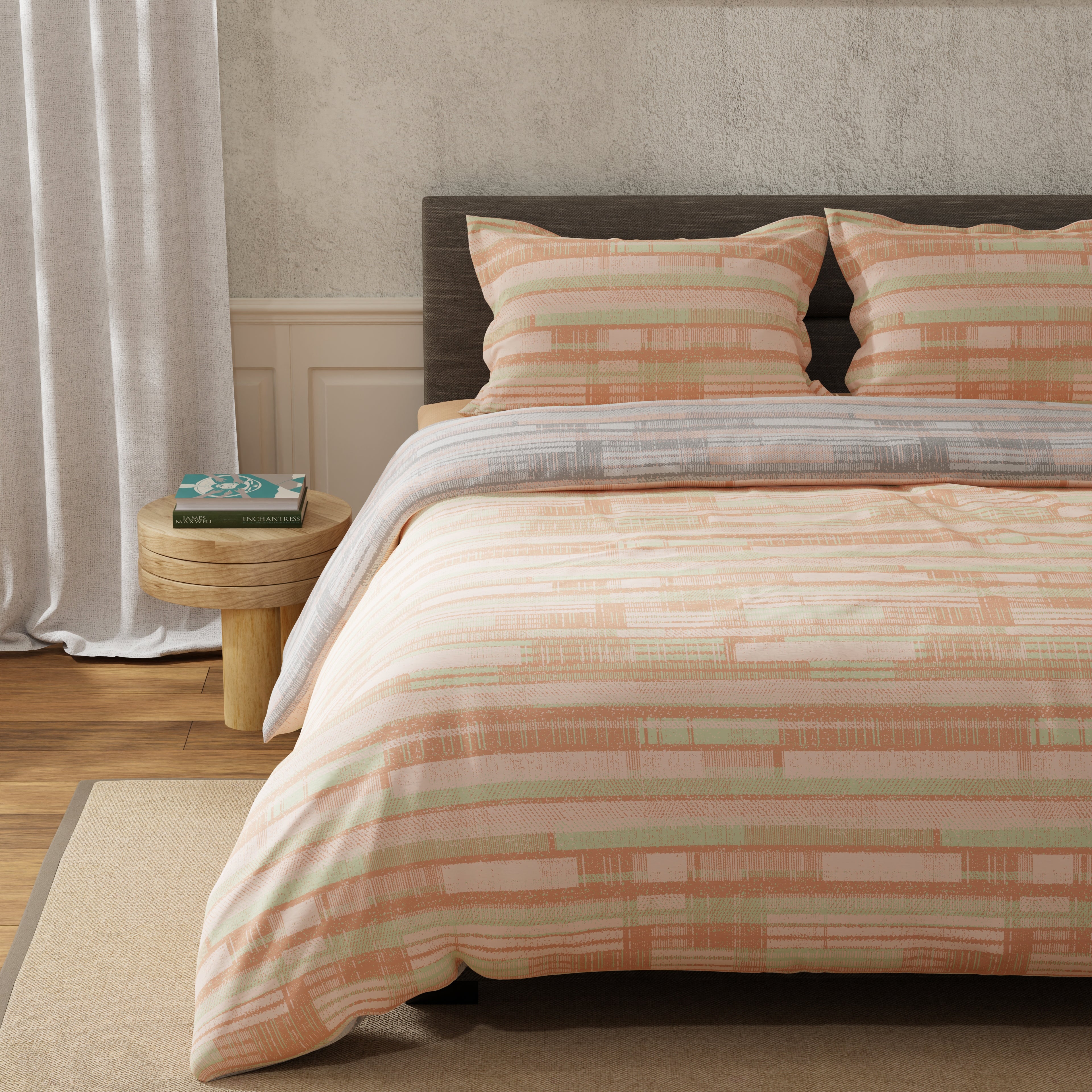 100% Cotton 200 TC Reversible Quilt - Wazo