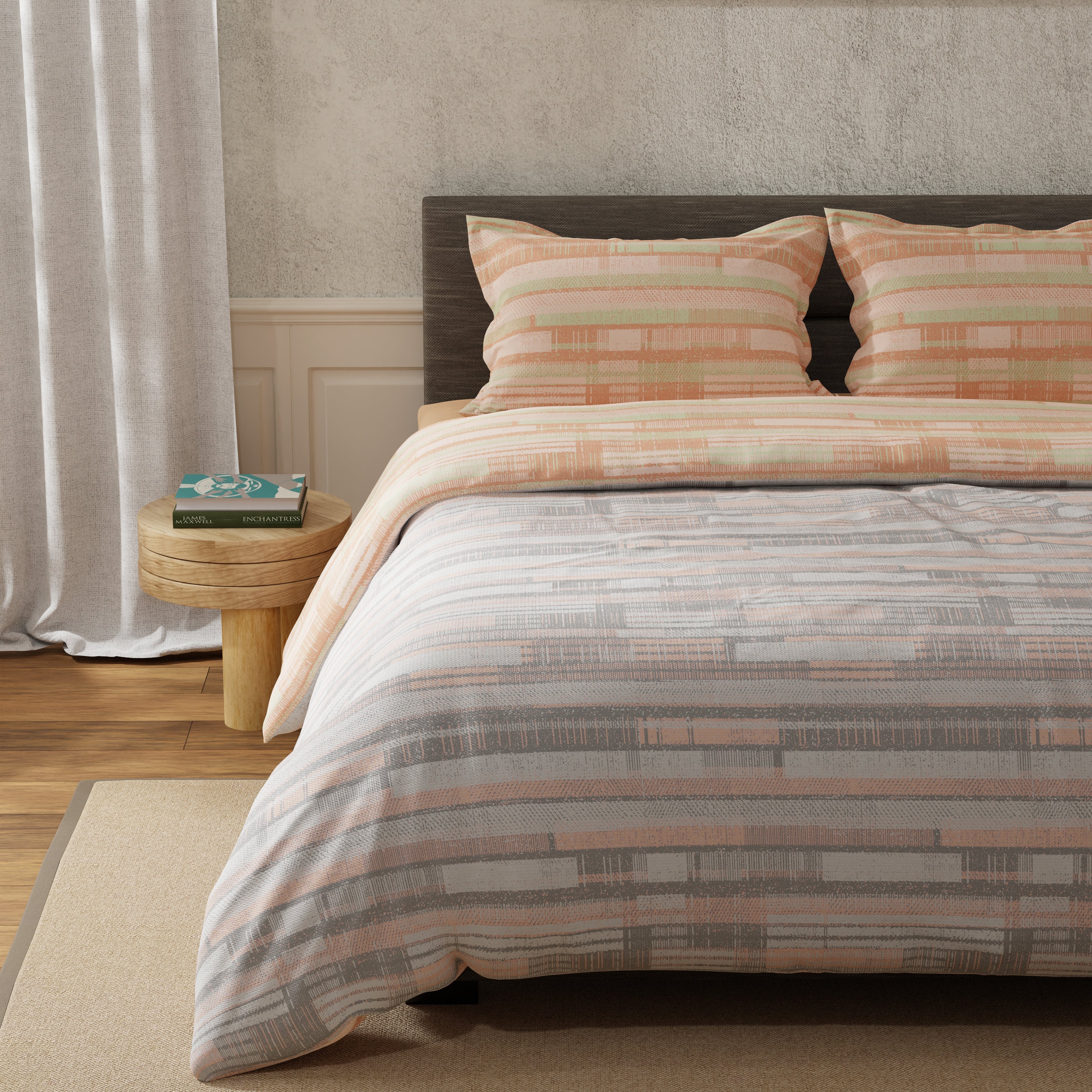 100% Cotton 200 TC Reversible Quilt - Wazo