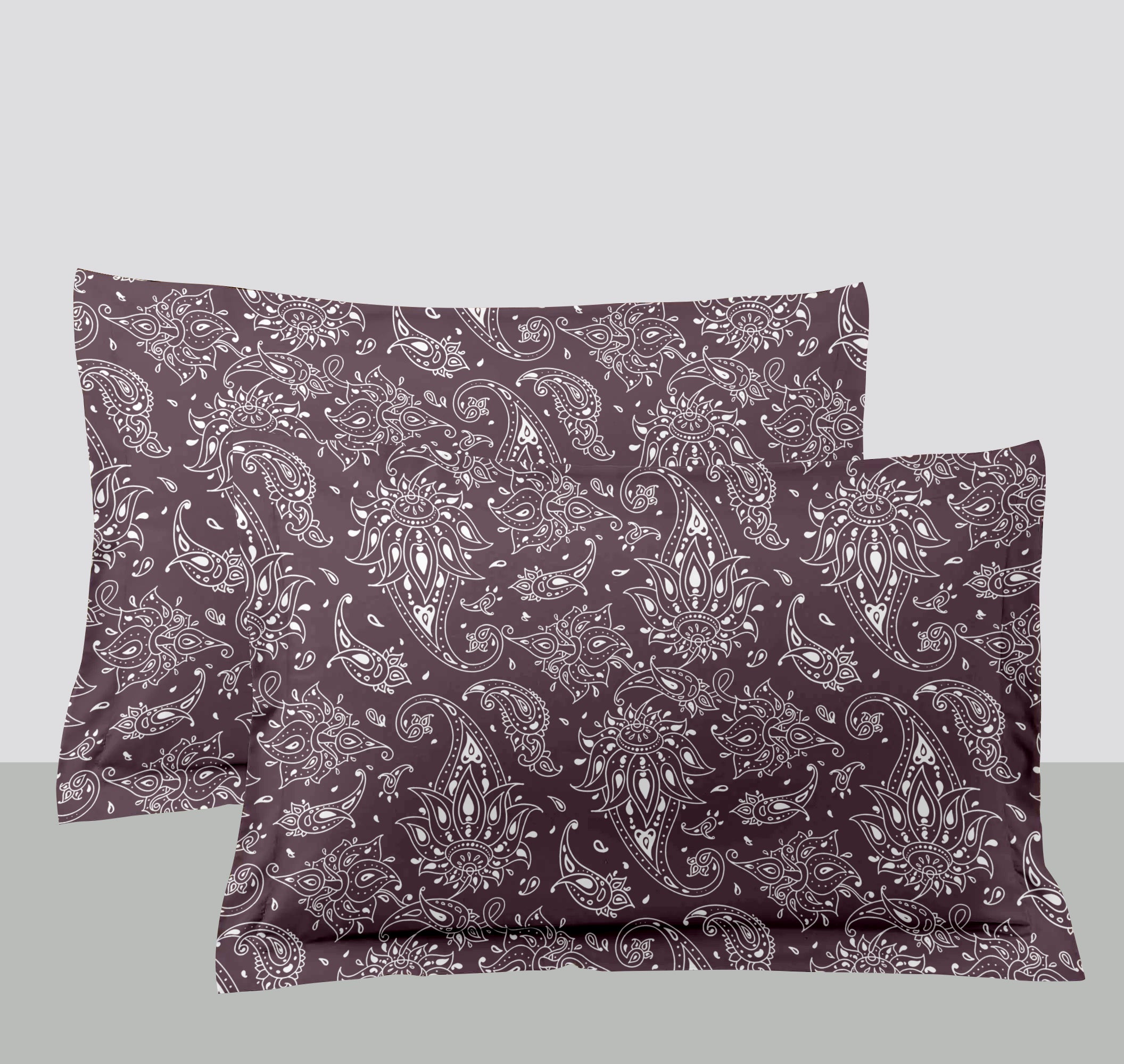 Swaas 100% Pure Cotton Wild Paisley Pillow Covers