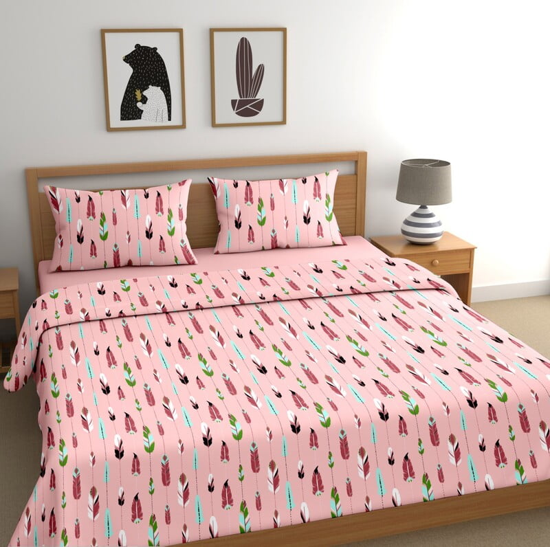 100% Pure Cotton Softies Bedsheet Set