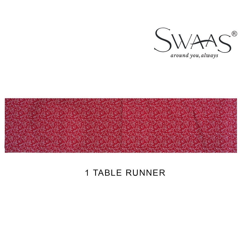 Cotton Pumpkin Printed Table Runner